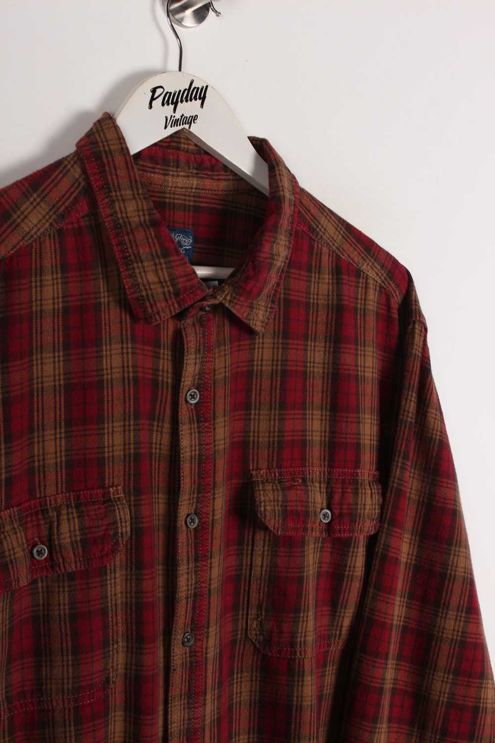 Vintage Plaid Flannel Shirt XXL - image 2