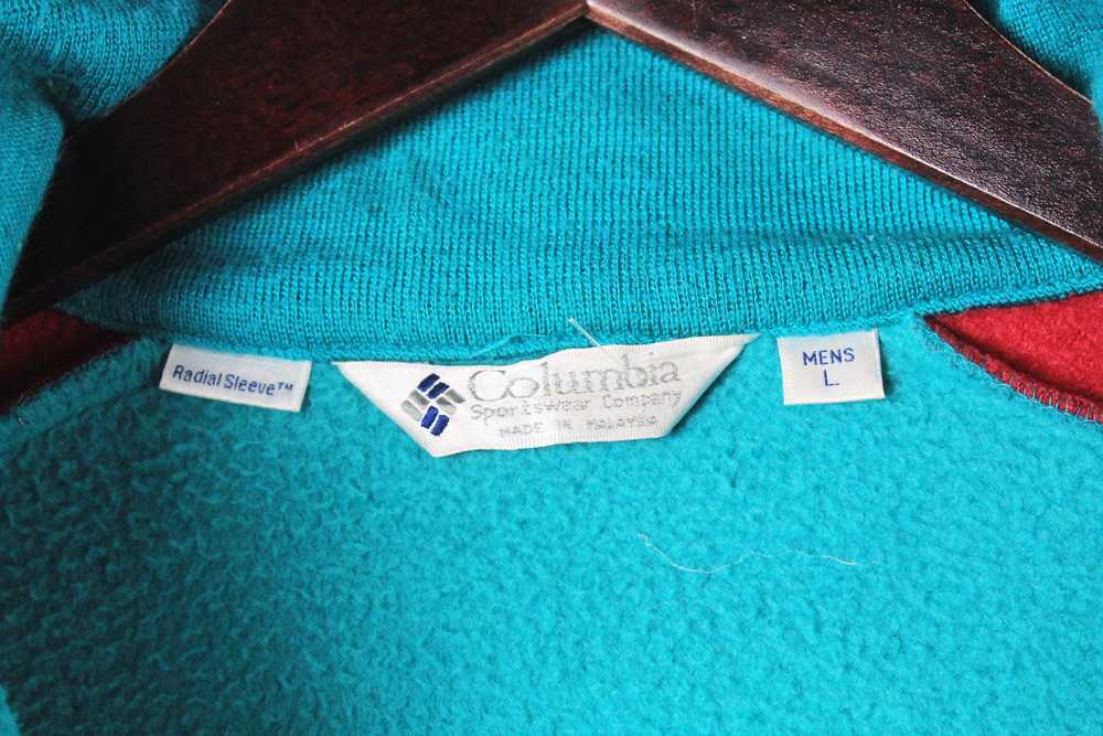 Vintage Columbia Fleece Full Zip XLarge - image 5