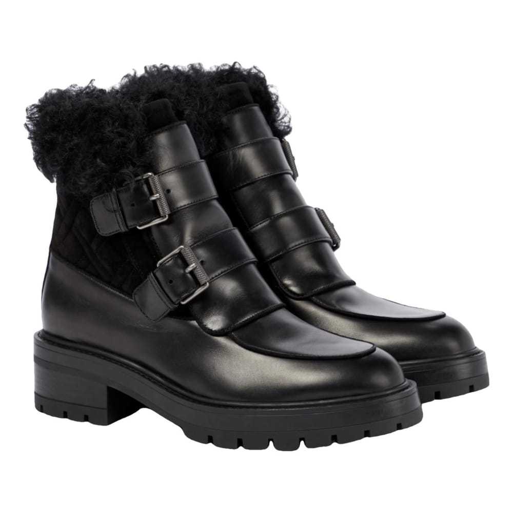 Aquazzura Leather snow boots - image 1