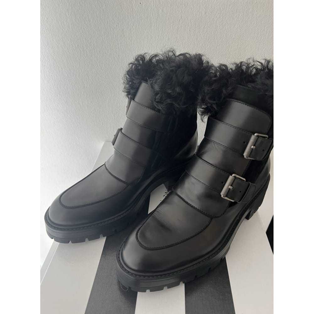 Aquazzura Leather snow boots - image 5