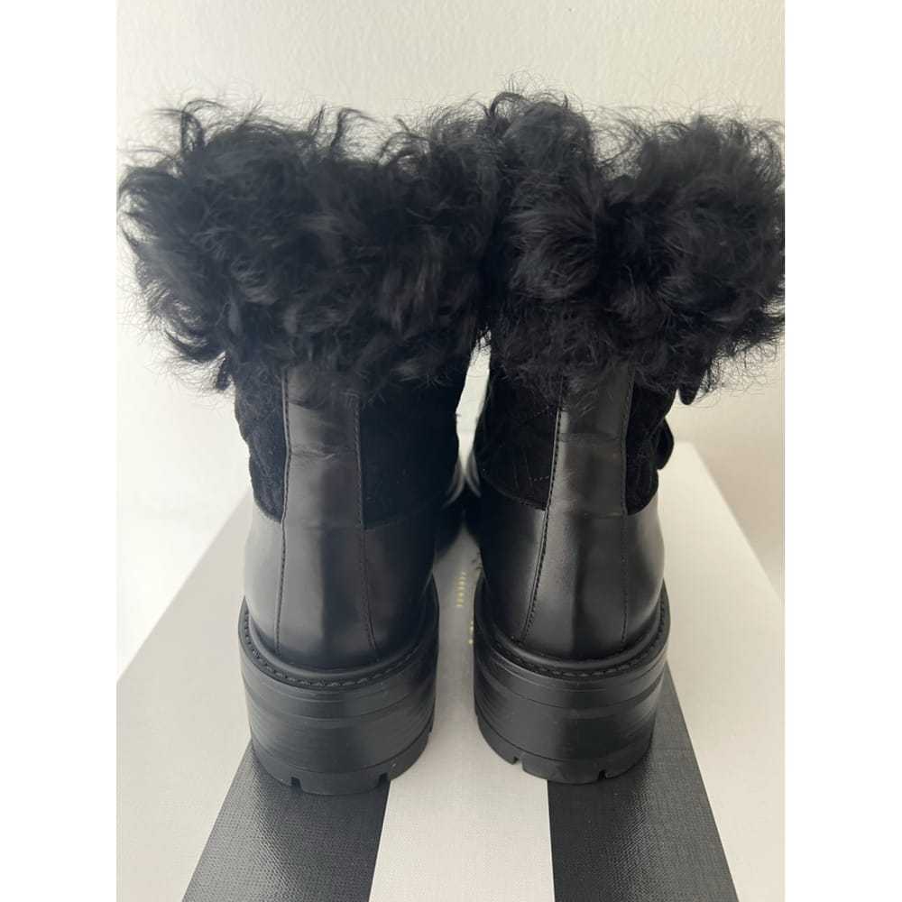 Aquazzura Leather snow boots - image 6