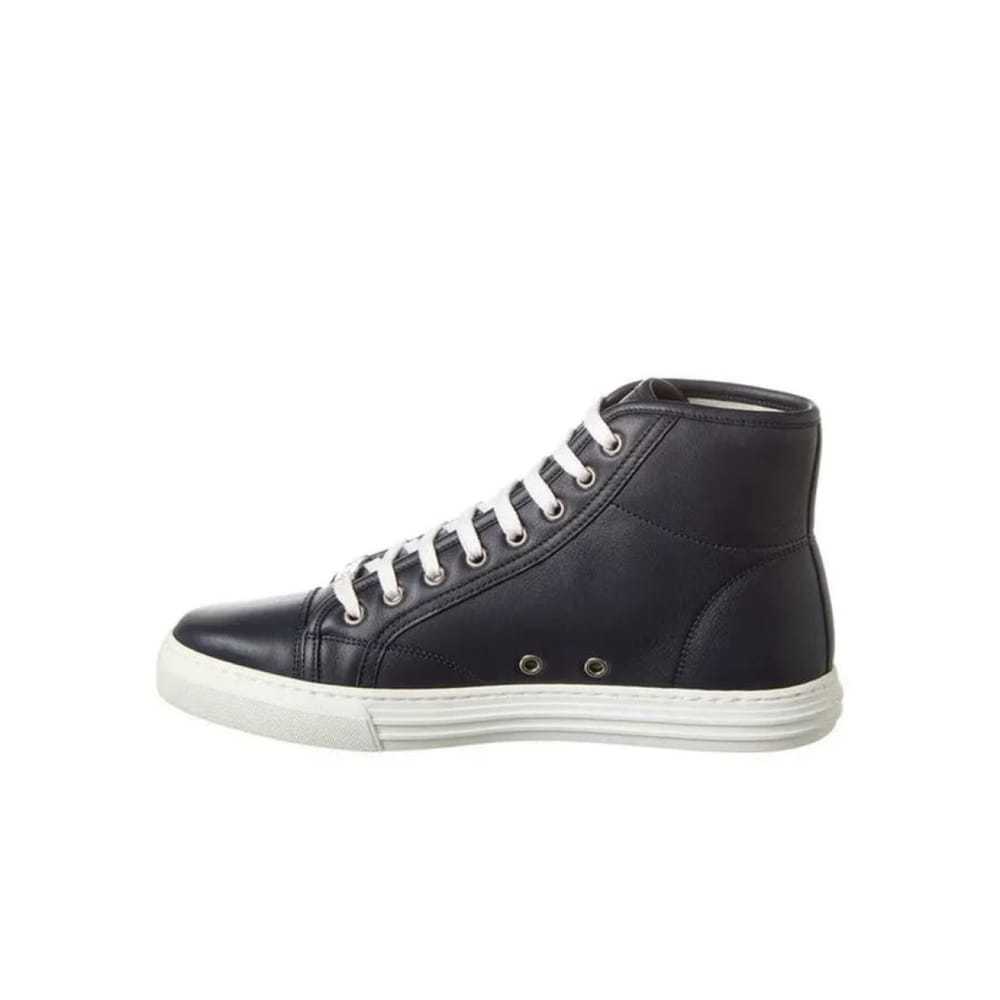Gucci Leather high trainers - image 12