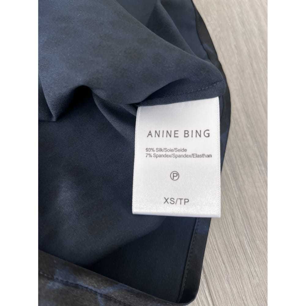 Anine Bing Silk mini dress - image 6