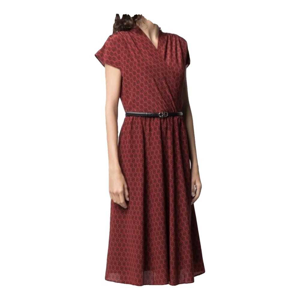 Salvatore Ferragamo Silk mid-length dress - image 2