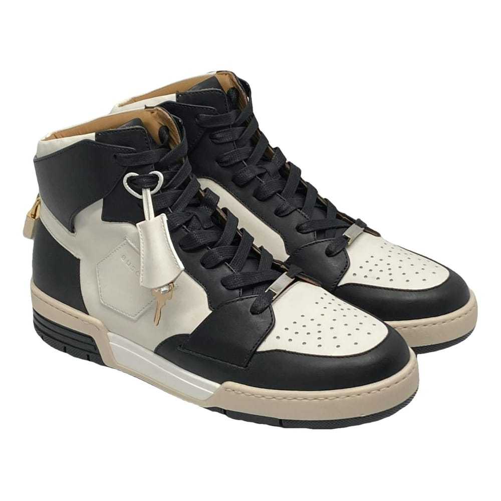 Buscemi Leather high trainers - image 1