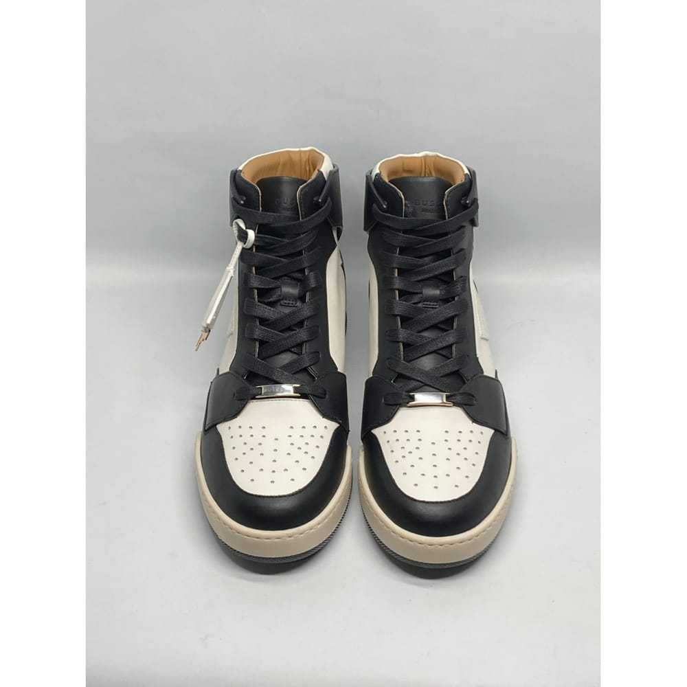 Buscemi Leather high trainers - image 2