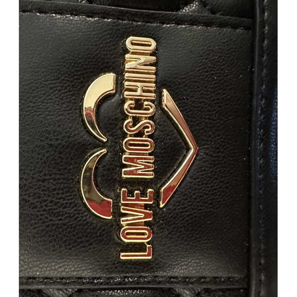 Moschino Love Leather clutch bag - image 4
