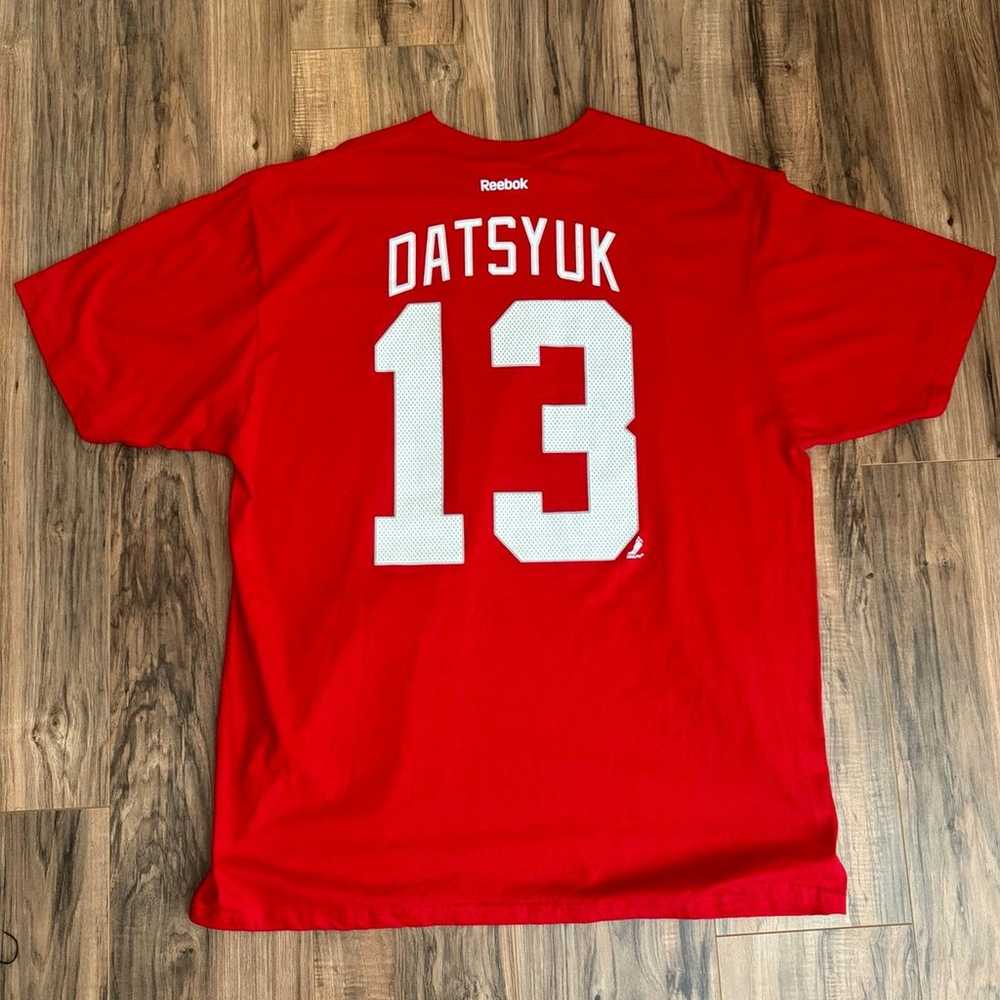 Red Wings Datsyuk shirt (NEW) (size XXL) REEBOK b… - image 3