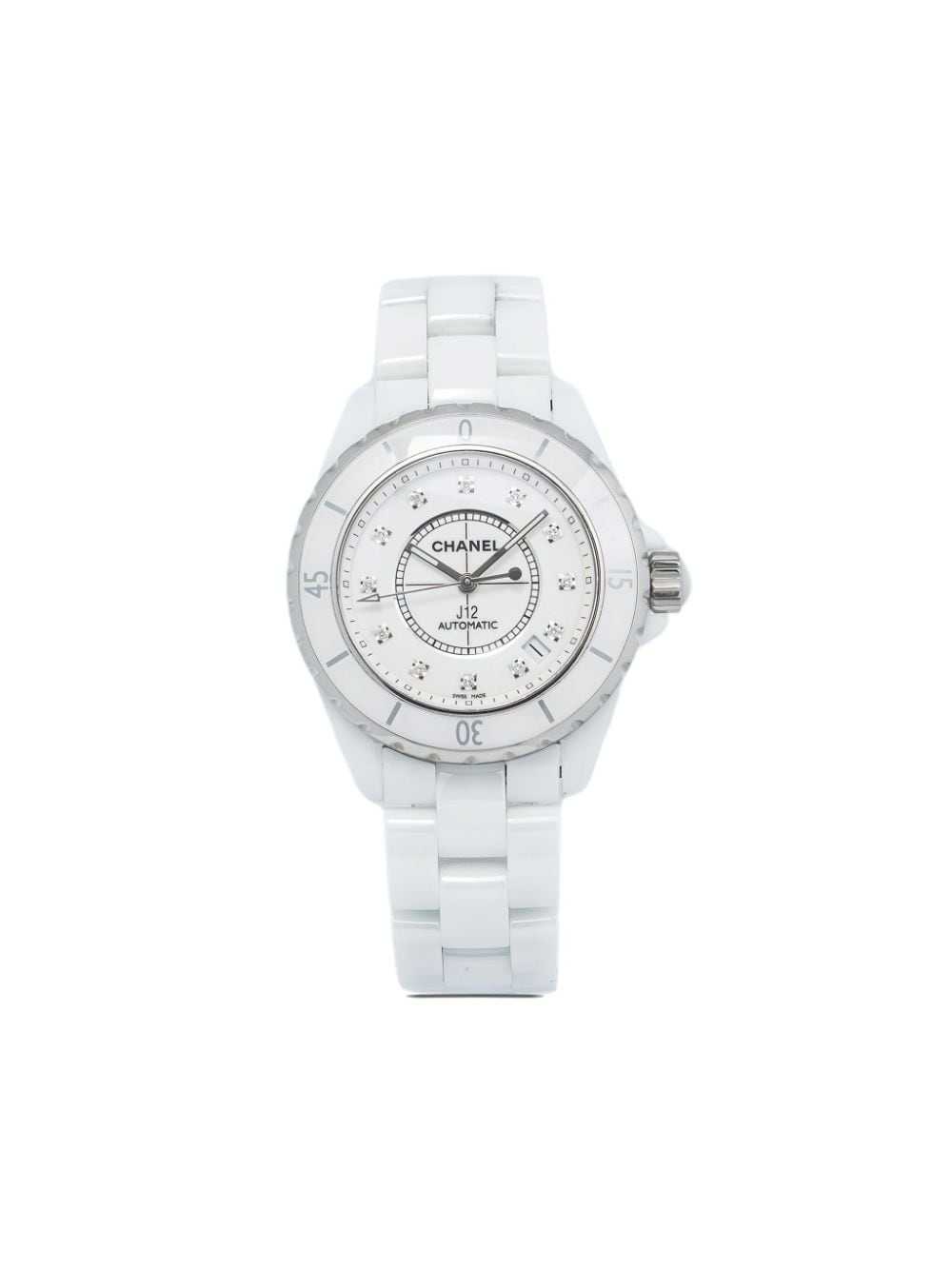 CHANEL Pre-Owned pre-owned J12 38mm - White - image 1