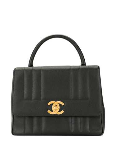 CHANEL Pre-Owned caviar skin Mademoiselle stitch h