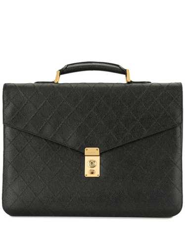 CHANEL Pre-Owned 1995 Cosmos quilted briefcase - B