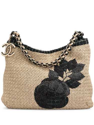 CHANEL Pre-Owned 2009 Camellia shoulder bag - Neut