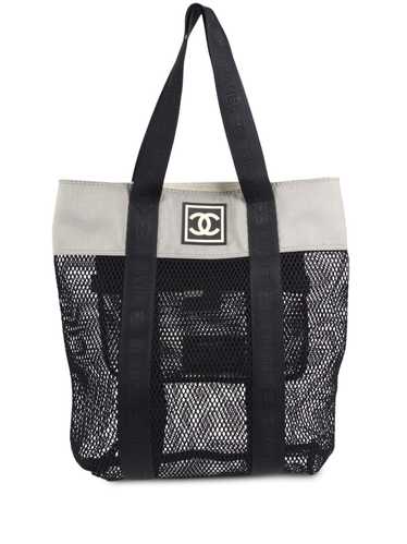 CHANEL Pre-Owned 2003 Sport Line mesh tote bag - … - image 1