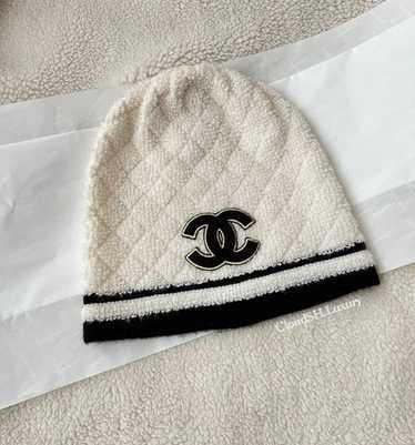 Chanel cashmere logo beanie - Gem