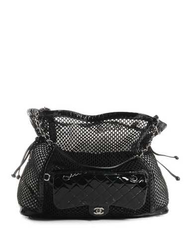 CHANEL Pre-Owned 2011 Classic Flap mesh shoulder b