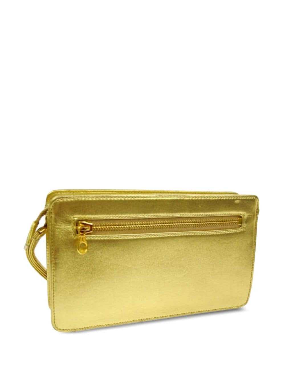 CHANEL Pre-Owned 1997 CC clutch bag - Gold - image 2