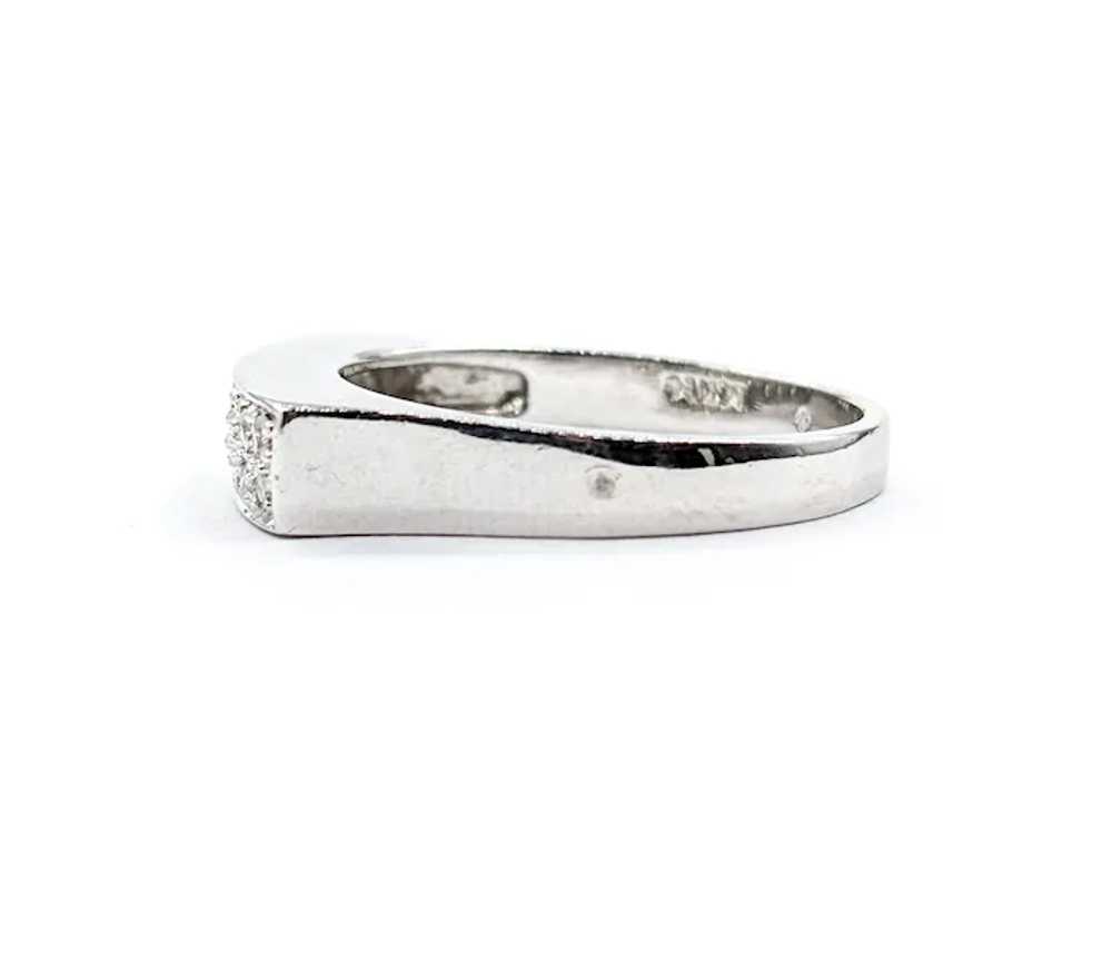 Diamond Ring In White Gold - image 10