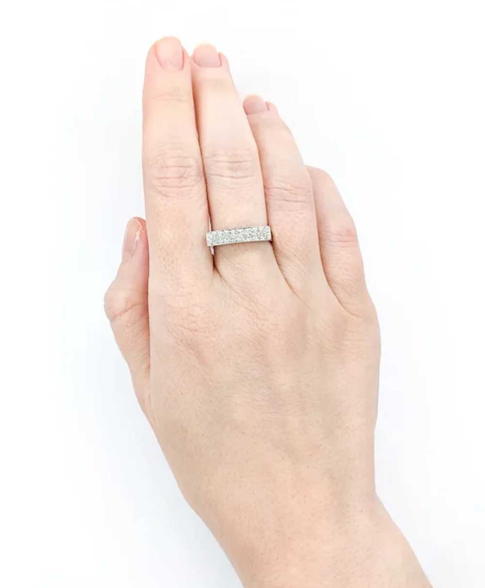 Diamond Ring In White Gold - image 6