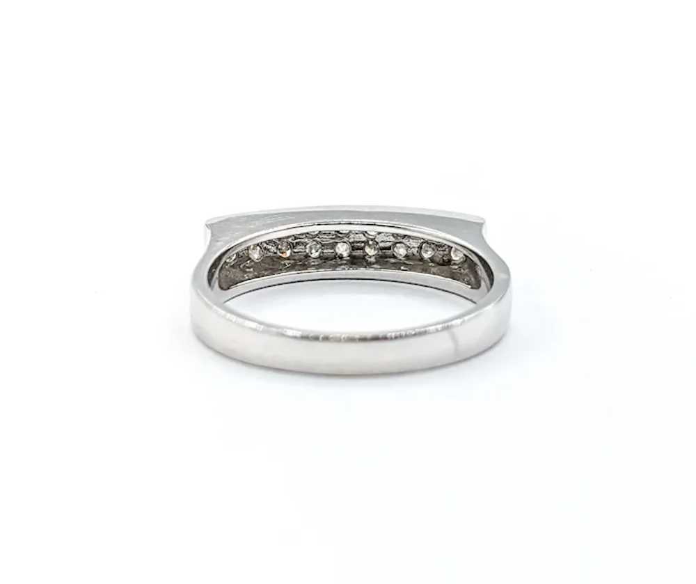 Diamond Ring In White Gold - image 7