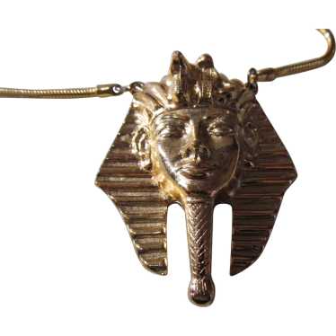 Napier King Tut Mask Necklace larger size