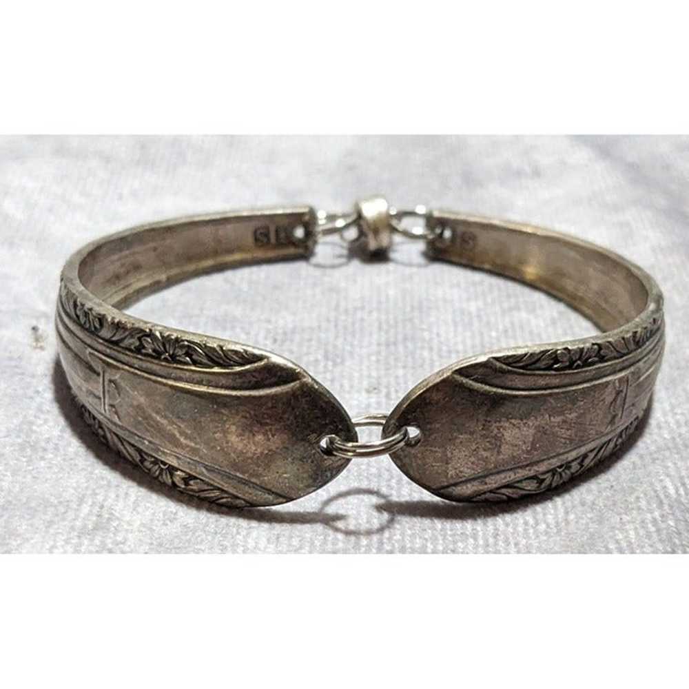 Vintage Silver Spoon Bracelet - image 1