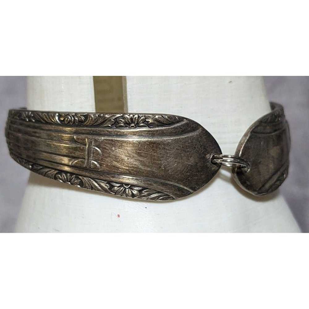 Vintage Silver Spoon Bracelet - image 5