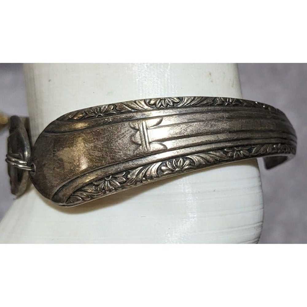 Vintage Silver Spoon Bracelet - image 6