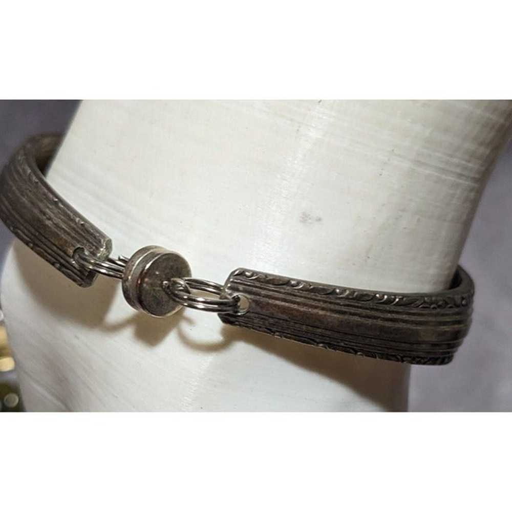 Vintage Silver Spoon Bracelet - image 7