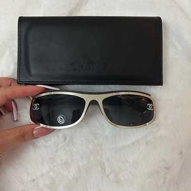 Black vintage Chanel Sunglasses