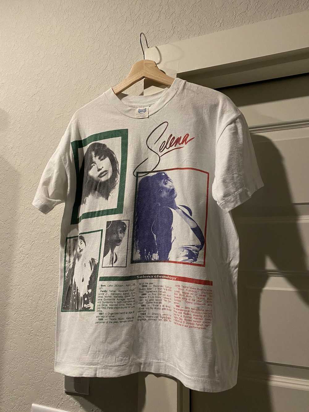 Rap Tees × Streetwear × Vintage Vintage Selena - image 2