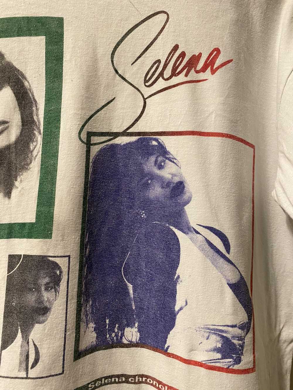 Rap Tees × Streetwear × Vintage Vintage Selena - image 3