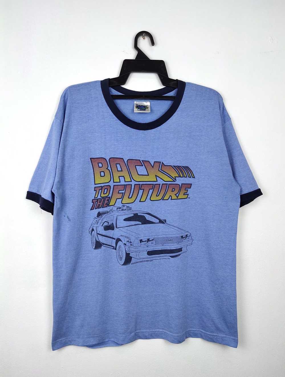 Movie × Vintage Vtg 90s Back To The Future Shirt … - image 1