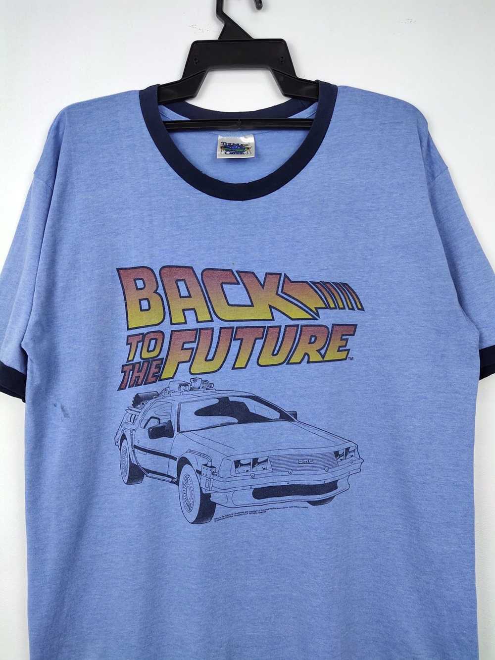 Movie × Vintage Vtg 90s Back To The Future Shirt … - image 2