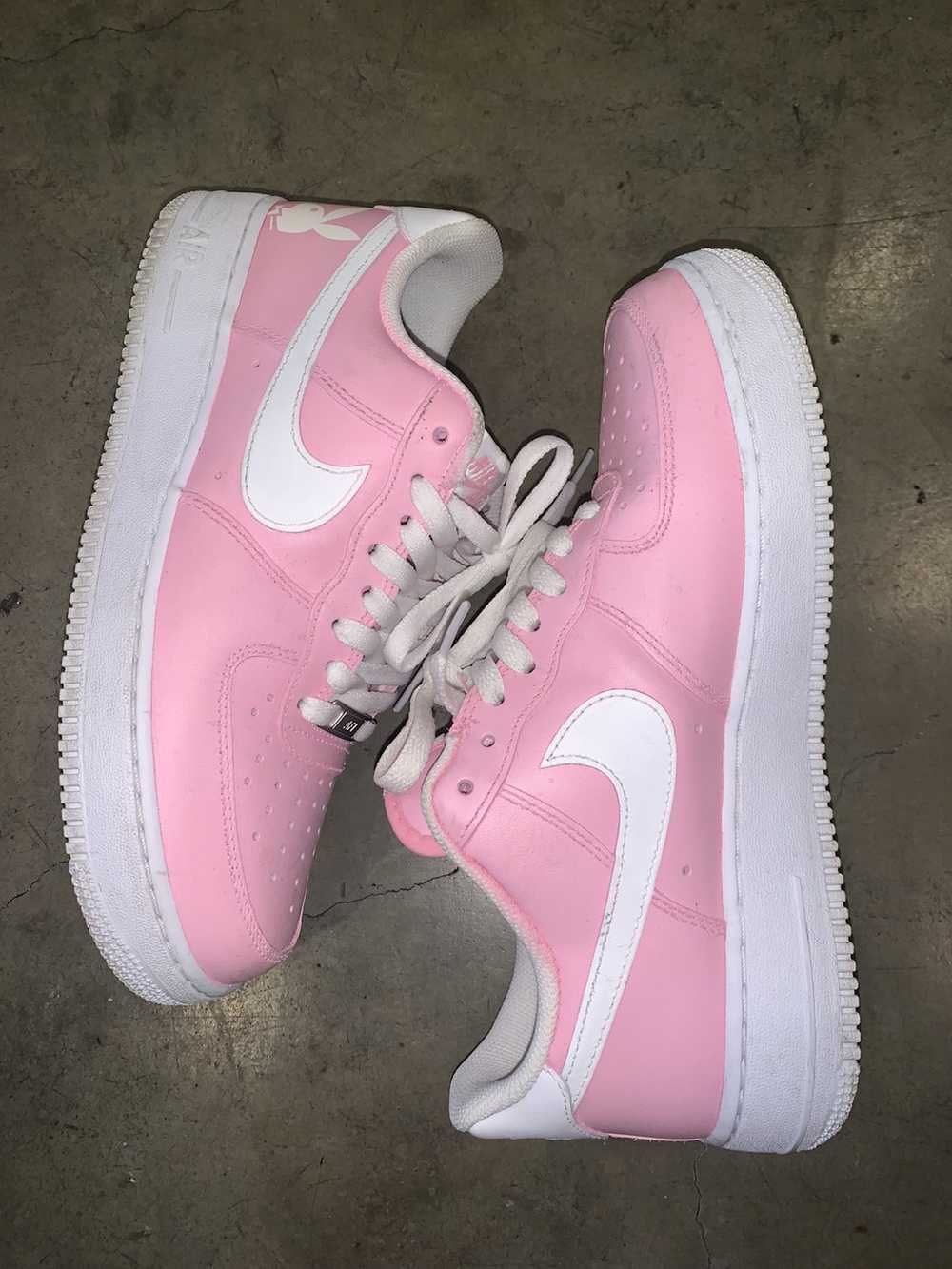 Custom Playboy Air Force 1 Pink Af1 Custom Gem 0787