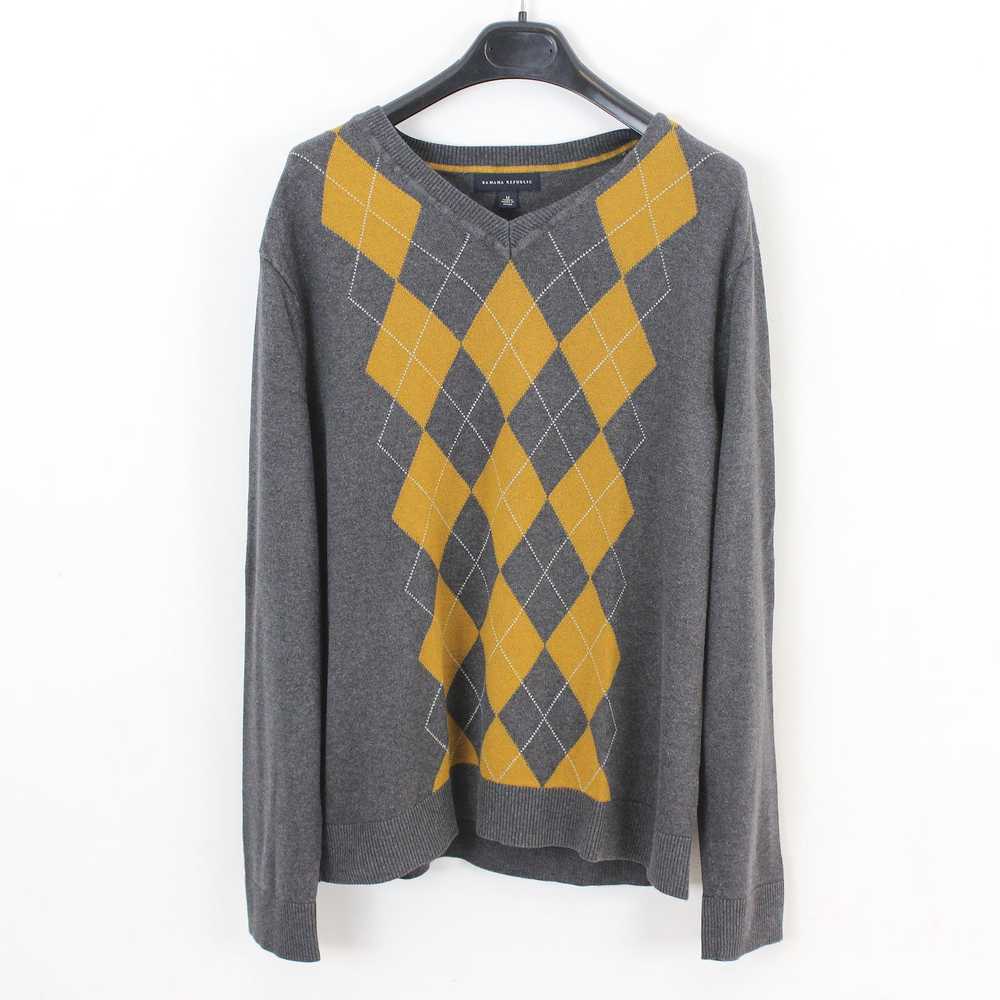 Banana Republic Silk Cashmere Sweater Diamond Pri… - image 1