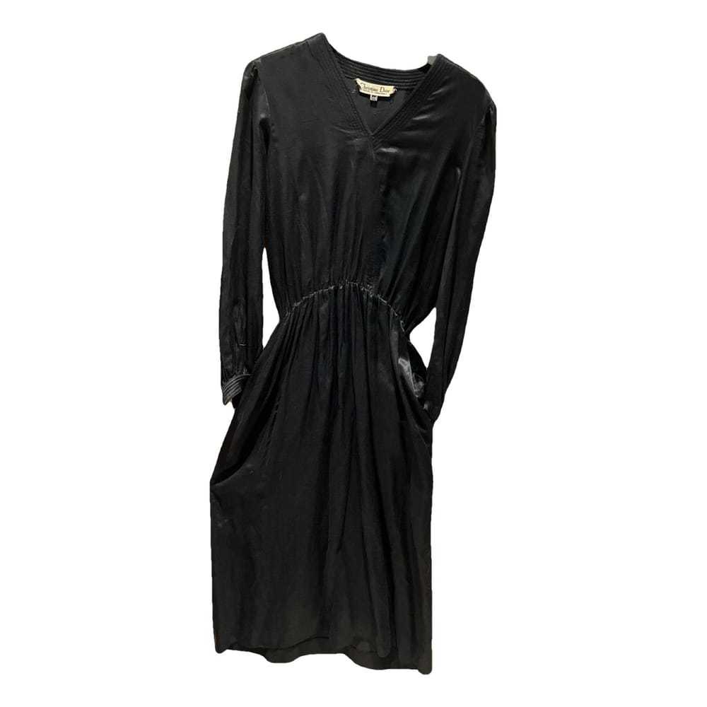 Dior Silk mid-length dress - image 1