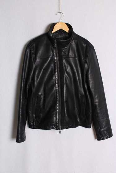 John Varvatos Jon Varvatos Textured Leather Jacket