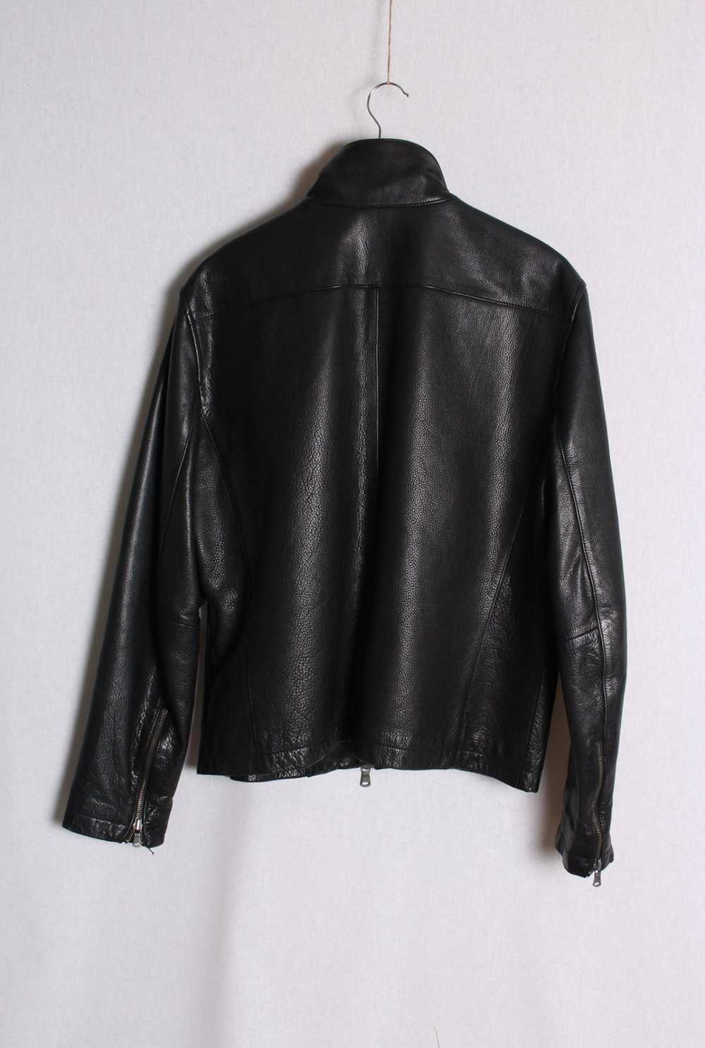 John Varvatos Jon Varvatos Textured Leather Jacke… - image 2
