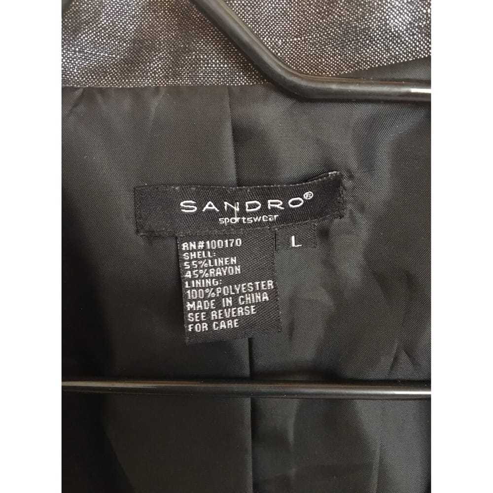 Sandro Spring Summer 2019 linen short vest - image 2