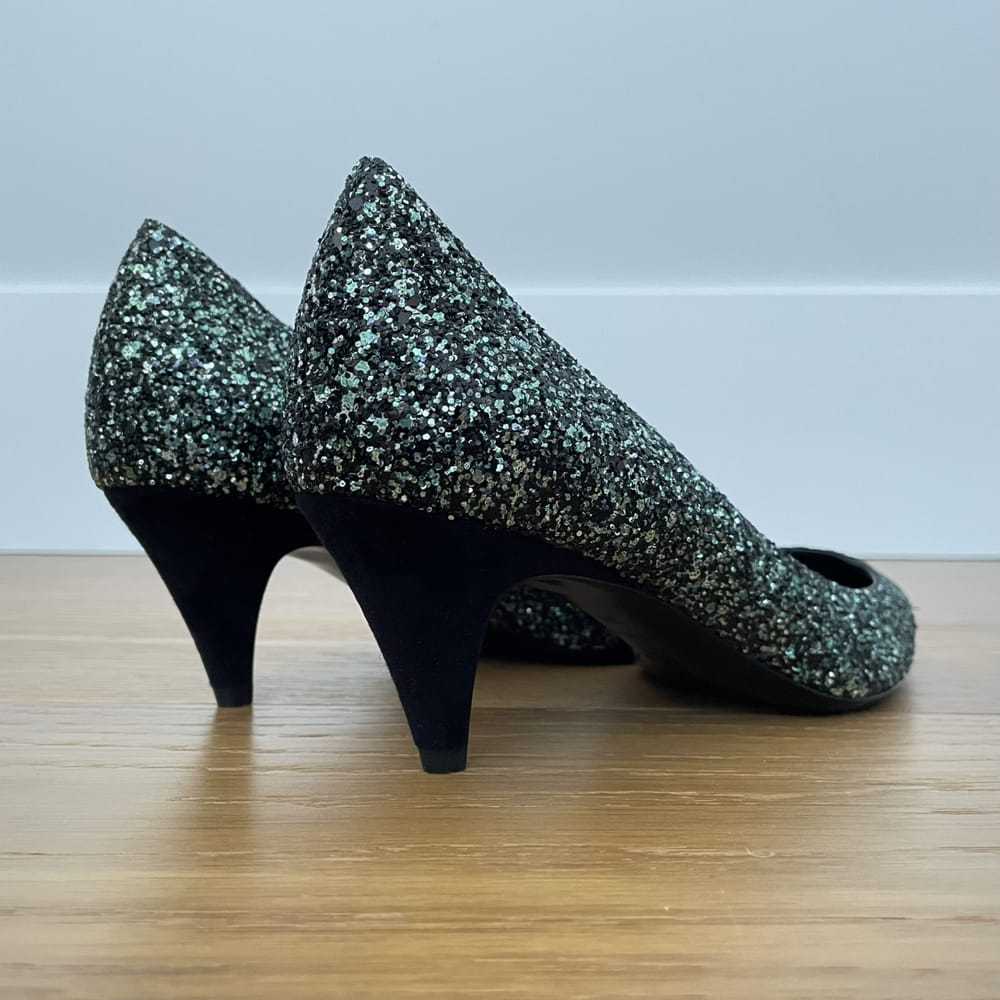 Saint Laurent Charlotte glitter heels - image 3