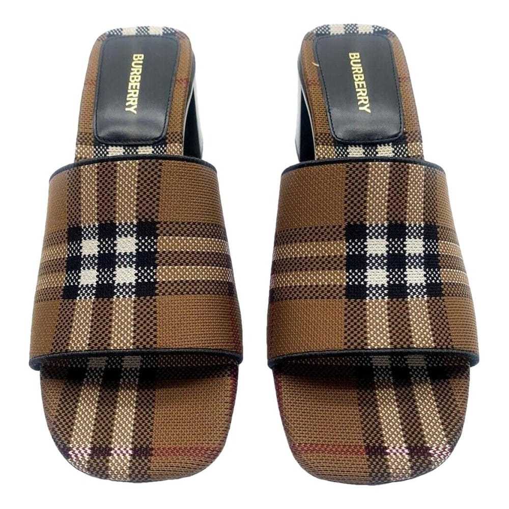 Burberry Cloth mules & clogs - image 1