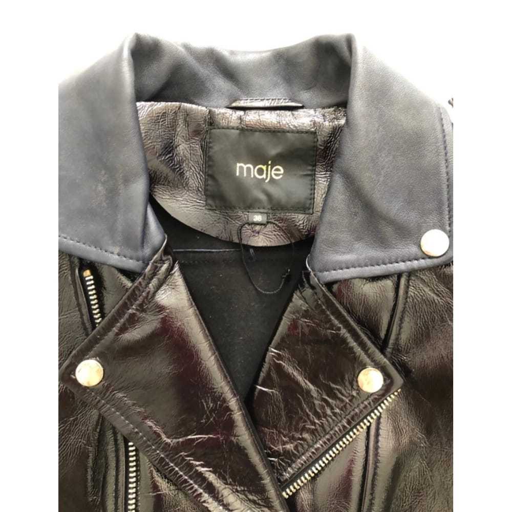 Maje Vinyl jacket - image 5