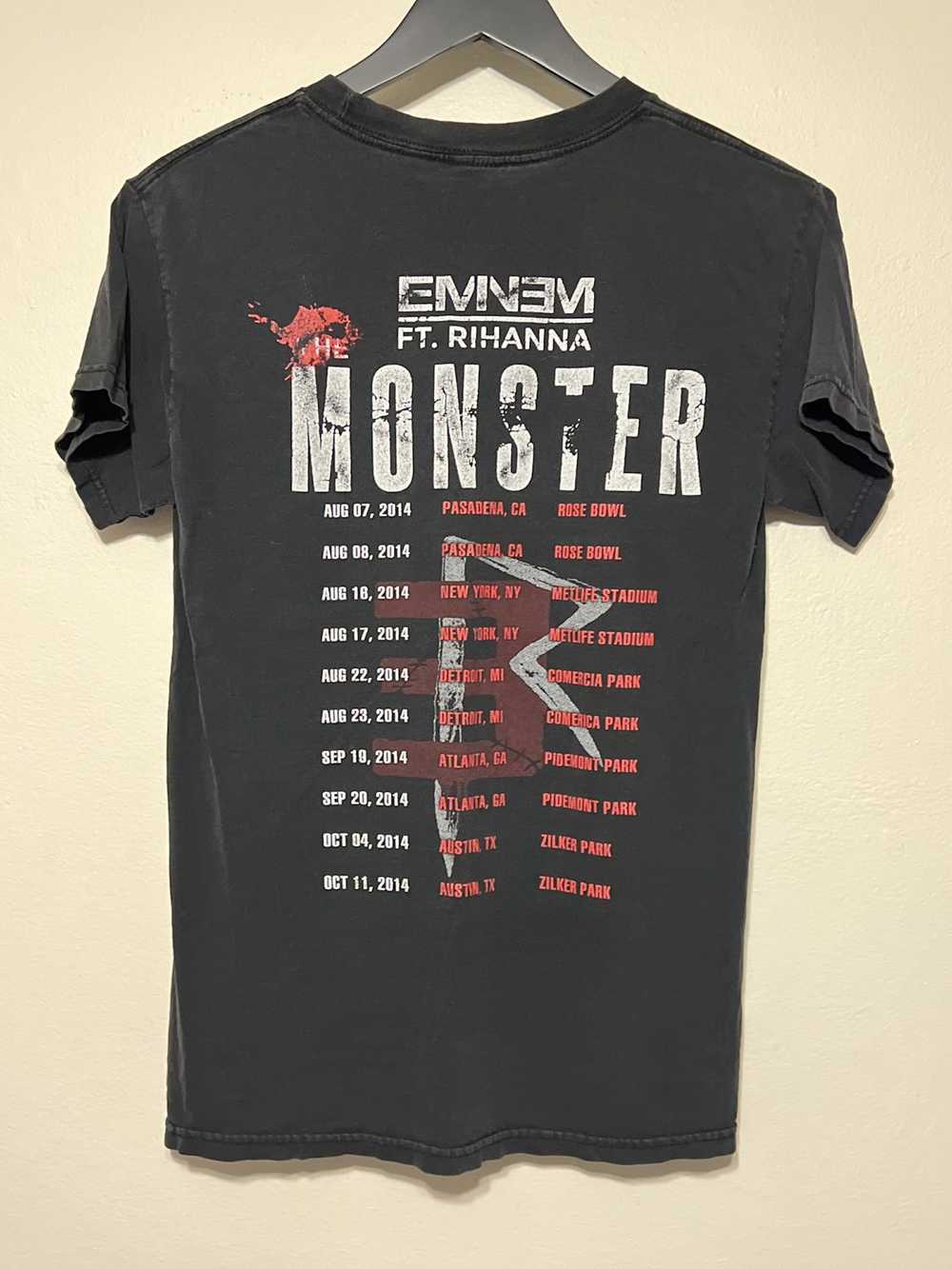 Rap Tees Eminem x Rihanna The Monster Tour 2014 B… - image 6