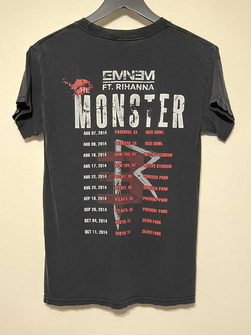 Rap Tees Eminem x Rihanna The Monster Tour 2014 B… - image 7