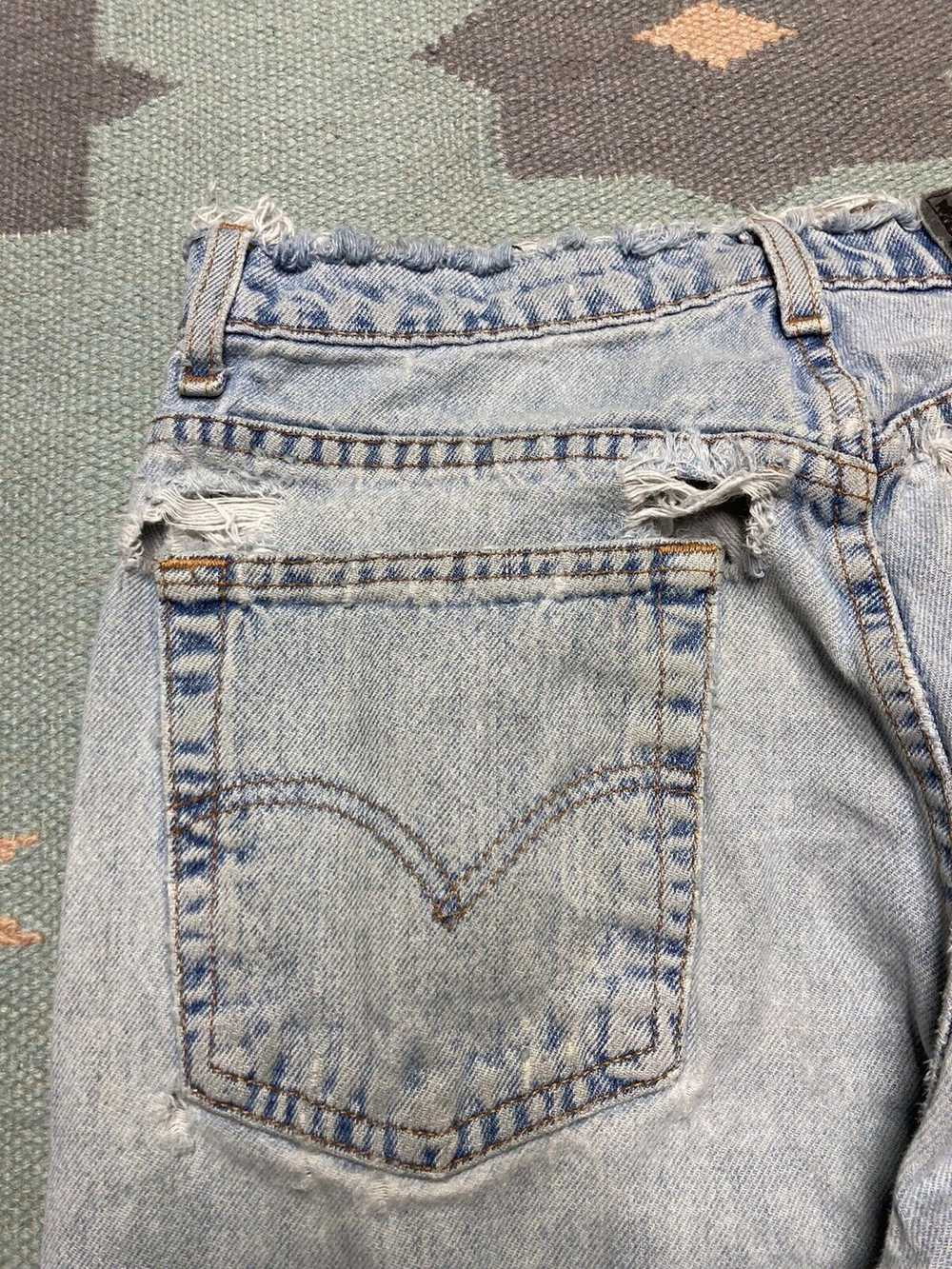 Distressed Denim × Levi's × Vintage VTG Y2K Levis… - image 7