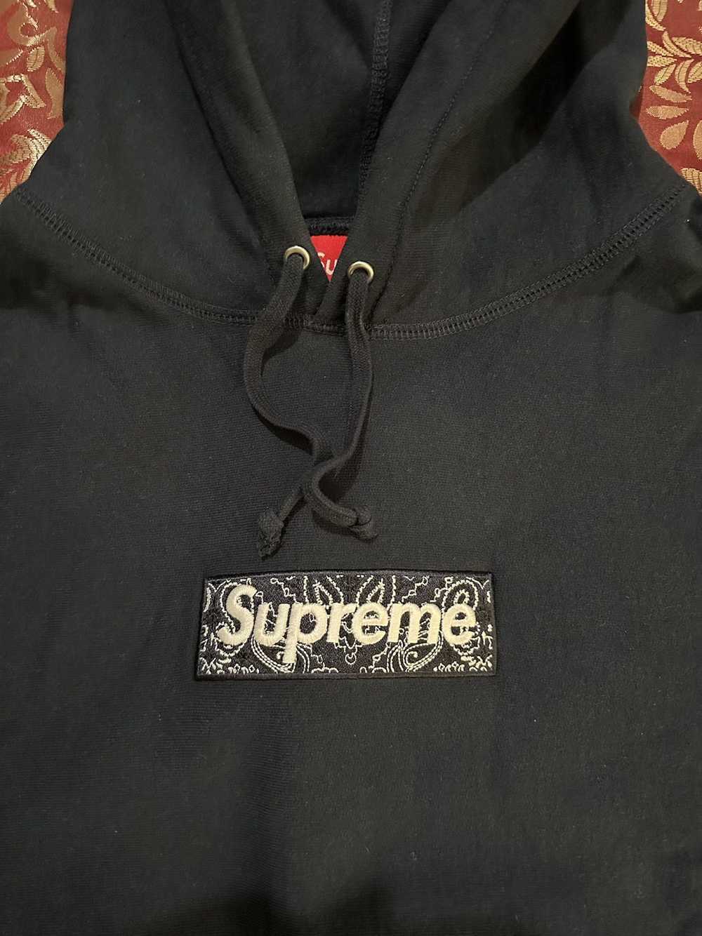Supreme Supreme Bandana Box Logo Hooded Sweatshir… - image 4