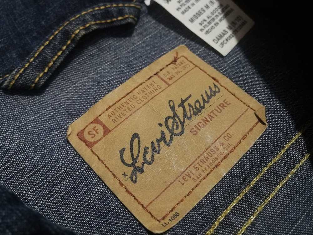 Levi's Levi Strauss signature denim jacket woman S - image 3