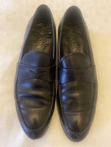 Mens prada black loafer Gem