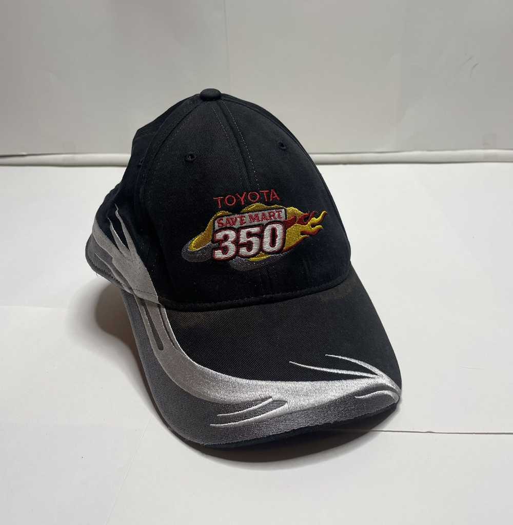 NASCAR Y2K Toyota SaveMart 350 Vintage Racing Hat - image 1