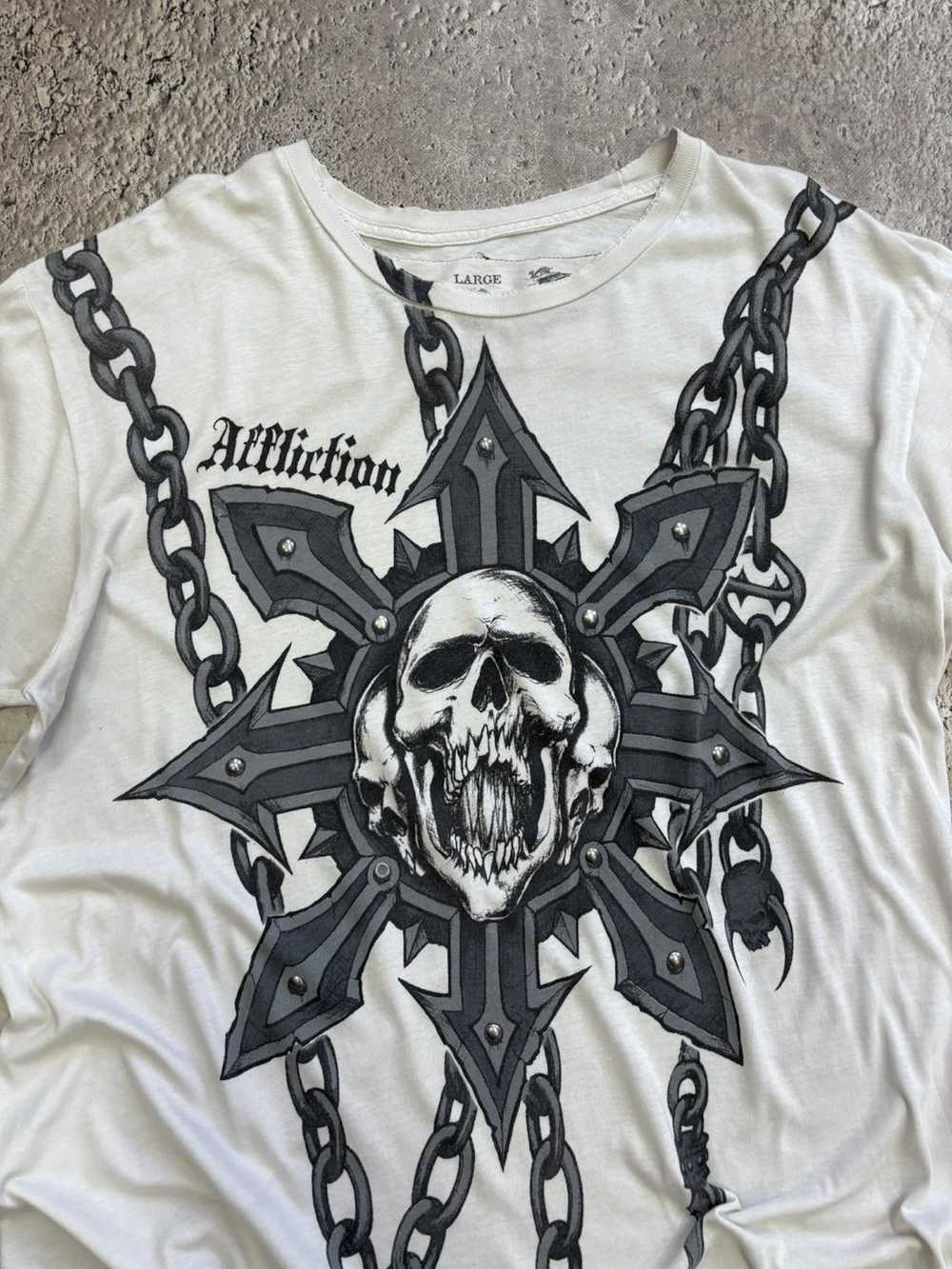 Affliction Vintage Y2K REVERSIBLE Affliction Grun… - image 4